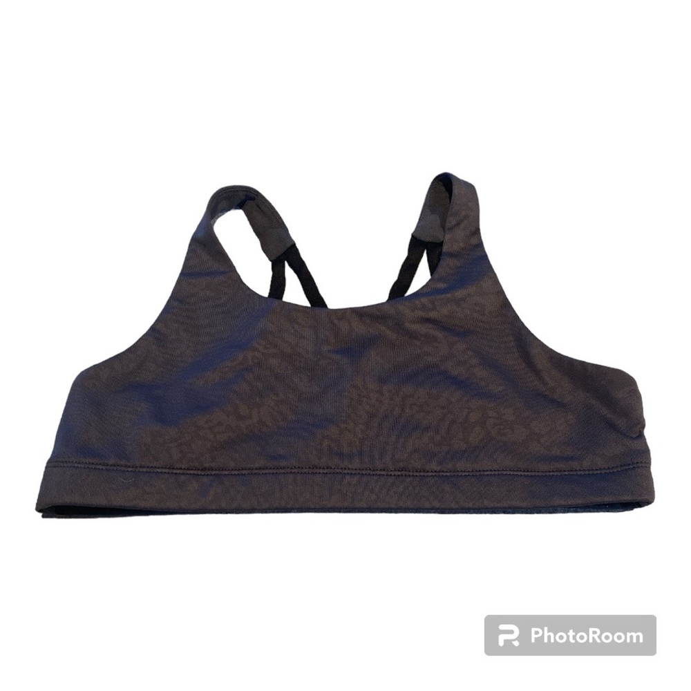 Old Navy Girls Gray Leopard Print Sports Bra Size XXL